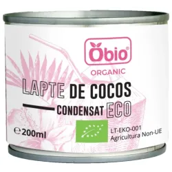 Bautura de cocos condensata bio 200ml Obio Bautura de cocos condensata bio 200ml Obio