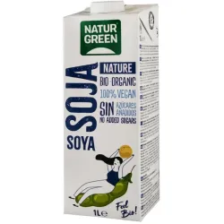 Bautura de soia bio, natur, 1000ml Natur Green Bautura de soia bio, natur, 1000ml Natur Green