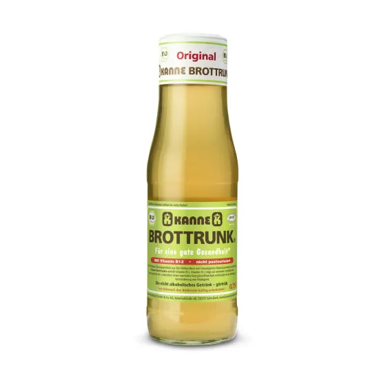 Bautura probiotica bio, din paine fermentata, 750 ml, Kanne Brottrunk