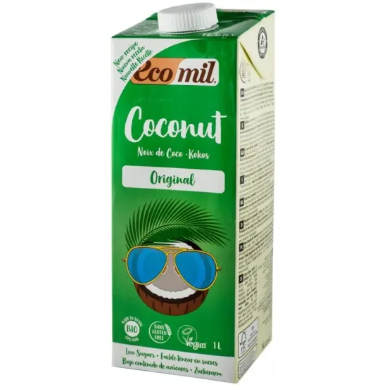 Bautura vegetala bio de cocos, 1000ml Ecomil