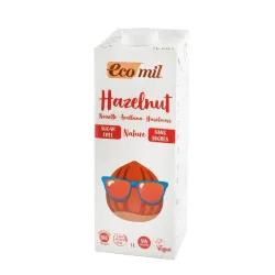 Bautura vegetala bio din alune fara zahar Nature, 1000ml Ecomil Bautura vegetala bio din alune fara zahar Nature, 1000ml Ecomil