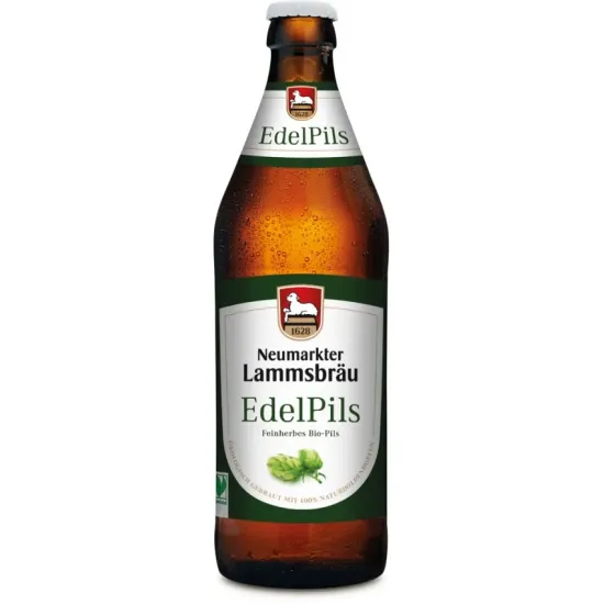 Bere bio Edelpils 4.7 % vol. alcool, 500ml Neumarkter Lammsbrau