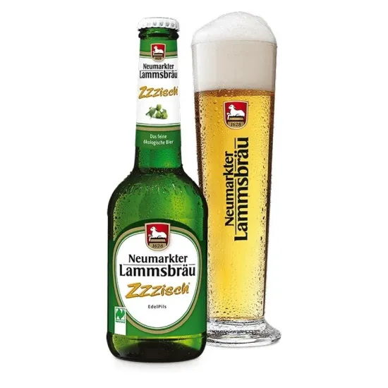 Bere bio Edelpils Zzzisch 4.7 % vol. 330ml Neumarkter Lammsbrau