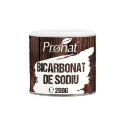 Bicarbonat de sodiu, 200g Pronat Bicarbonat de sodiu, 200g Pronat