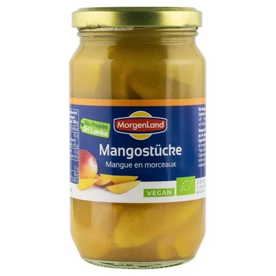 Bio Mango bucati, 350g Morgenland