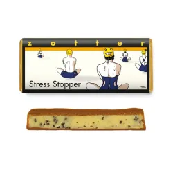 Bio + fair ciocolata cu lapte - Stress Stopper, 70g Zotter Bio + fair ciocolata cu lapte - Stress Stopper, 70g Zotter