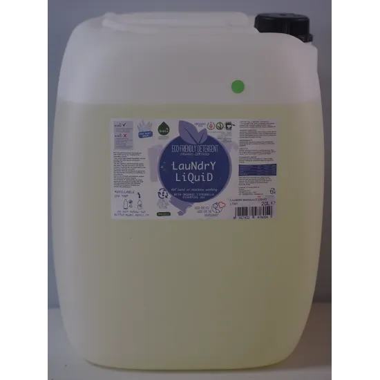 Biolu detergent ecologic vrac pentru rufe albe si colorate lamaie 20L