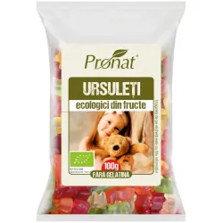 Bio ursuleti din fructe, 100g Pronat