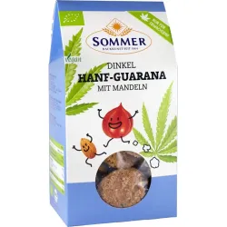Biscuiti bio cu canepa si guarana, 150g Sommer Biscuiti bio cu canepa si guarana, 150g Sommer