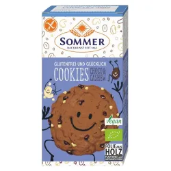 Biscuiti bio fara gluten cu ciocolata si caju, 125g Sommer Biscuiti bio fara gluten cu ciocolata si caju, 125g Sommer