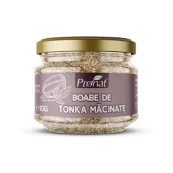 Boabe de tonka macinate 10g Pronat Boabe de tonka macinate 10g Pronat