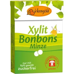 Bomboane cu xylitol si menta 30g Birkengold Bomboane cu xylitol si menta 30g Birkengold