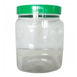 Borcan din plastic alimentar, 2000ml Pronat Borcan din plastic alimentar, 2000ml Pronat