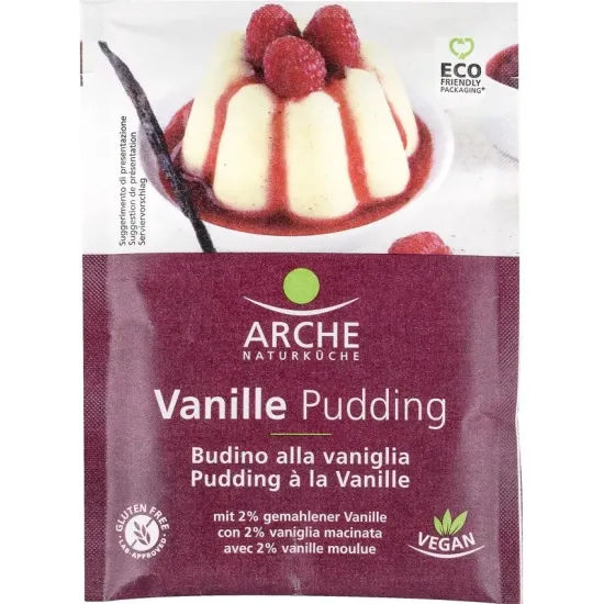 Budinca bio de vanilie, 40g Arche Naturkuche