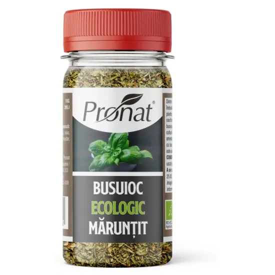 Busuioc bio maruntit, 18g Pronat