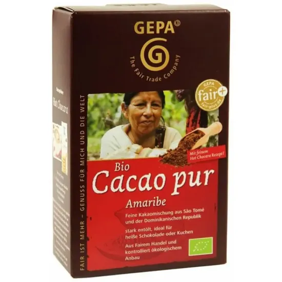 Cacao bio pura Amaribe, 125g Gepa