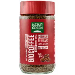 Cafea bio instant, decofeinizata, 100g Natur Green Cafea bio instant, decofeinizata, 100g Natur Green