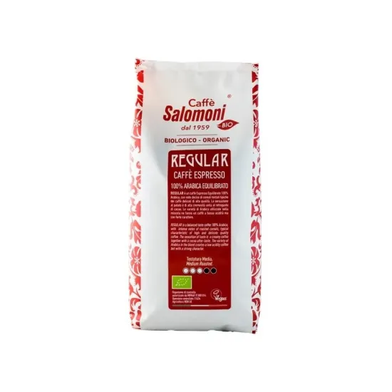 Cafea boabe bio Espresso 100% Arabica gourmet Regular 1kg Salomoni Cafe