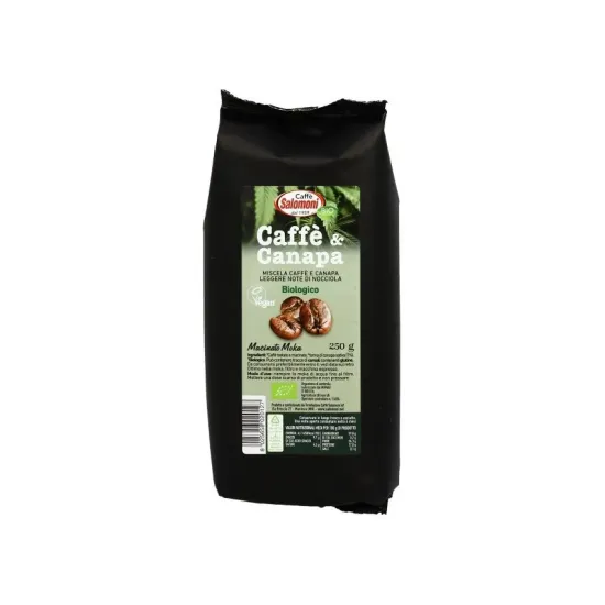 Cafea si canepa bio 250g Salomoni Cafe