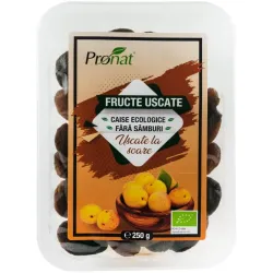Caise bio fara samburi, fructe uscate la soare, 250g Pronat Caise bio fara samburi, fructe uscate la soare, 250g Pronat