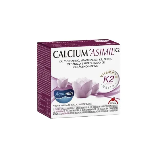 Calcium Asimil K2, 30 pliculete 100g Dieteticos Intersa