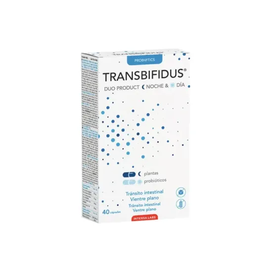 Capsule probiotice pentru trazitul intestinal, 40 capsule Transbifidus-Bisiluetlax