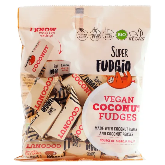 Caramele eco - aroma cocos 150g Super Fudgio