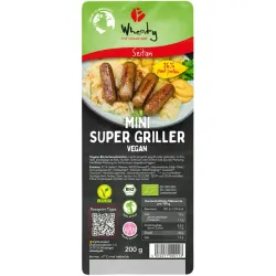 Carnaciori mini bio vegani pentru grill, 200 g Wheaty