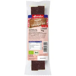 Ca si...Salam vanatoresc bio cu chili, vegan, 70g Heirler Ca si...Salam vanatoresc bio cu chili, vegan, 70g Heirler