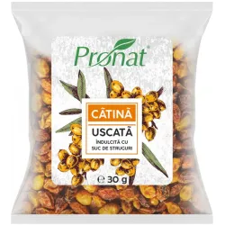 Catina uscata, indulcita cu suc de struguri, 30g Pronat Catina uscata, indulcita cu suc de struguri, 30g Pronat