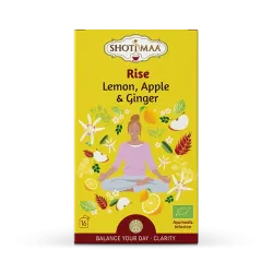 Ceai Shotimaa Balance Your Day - Rise - lamaie, mere si ghimbir bio 16dz Ceai Shotimaa Balance Your Day - Rise - lamaie, mere si ghimbir bio 16dz