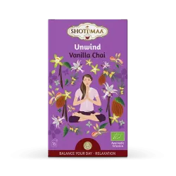 Ceai Shotimaa Balance Your Day - Unwind vanilla chai bio 16dz Ceai Shotimaa Balance Your Day - Unwind vanilla chai bio 16dz