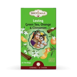 Ceai Shotimaa Chakras - Loving - ghimbir, portocala si scortisoara bio 16dz Ceai Shotimaa Chakras - Loving - ghimbir, portocala si scortisoara bio 16dz