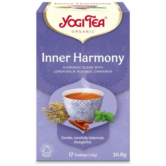 Ceai bio Armonie Interioara, 17 pliculete 30.6g Yogi Tea