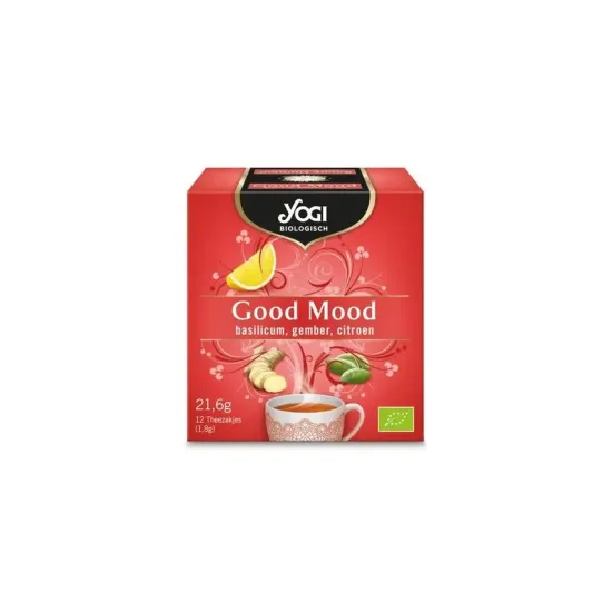 Ceai bio Buna Dispozitie, 21.6g Yogi Tea