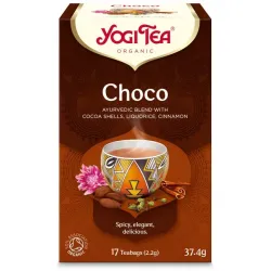 Ceai bio Choco, 17 pliculete x 2.2g (37.4g) Yogi Tea