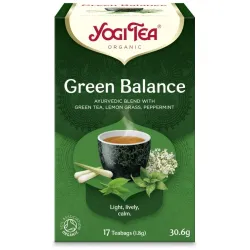 Ceai bio Echilibru Verde, 17 pliculete 30.6g Yogi Tea