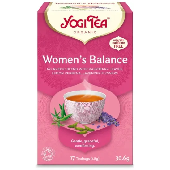 Ceai bio Echilibrul Femeilor, 17 pliculete x 1.8g (30.6g) Yogi Tea