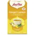 Ceai bio Ghimbir si Lamaie, 17 pliculete 30.6g Yogi Tea