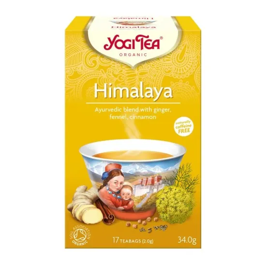 Ceai bio Himalaya, 17 pliculete 34g Yogi Tea