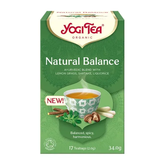 Ceai bio Natural Balance, 34.0g Yogi Tea