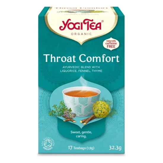 Ceai bio Respira Sanatos, 17 pliculete 32.3g Yogi Tea