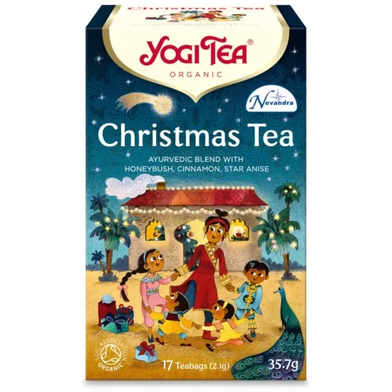 Ceai bio de Craciun, 17 pliculete, 35.7g Yogi Tea