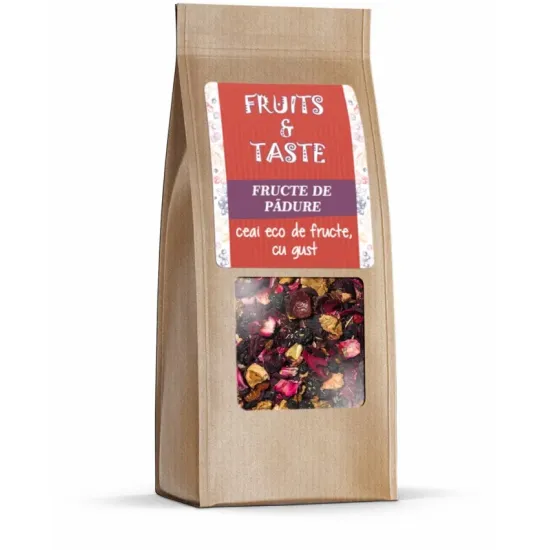 Ceai bio de fructe de padure 80g Pronat