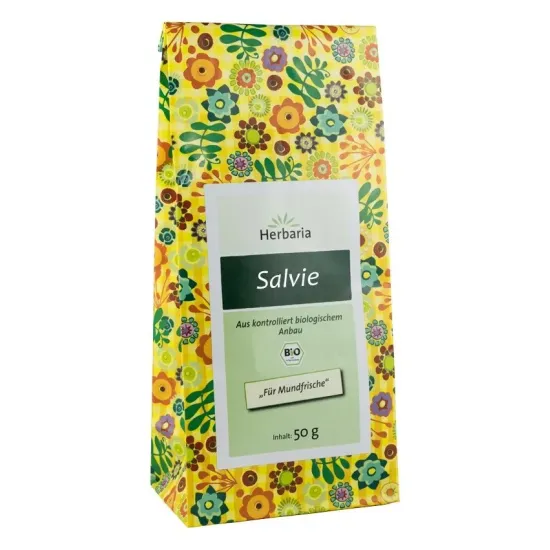 Ceai bio de salvie, 50g Herbaria