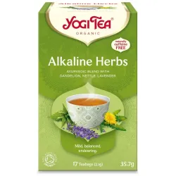 Ceai bio din plante alcaline, 17 pliculete x 2.1g, (35.7g) Yogi Tea