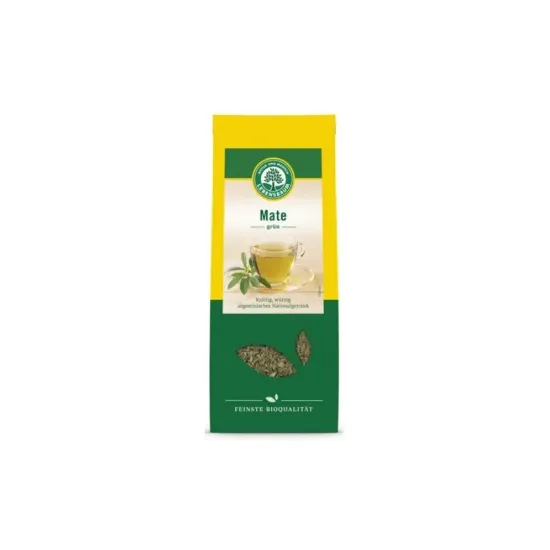 Ceai bio mate verde, 100g Lebensbaum