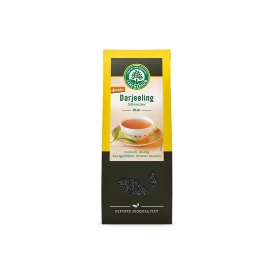 Ceai bio negru darjeeling, 100g Lebensbaum