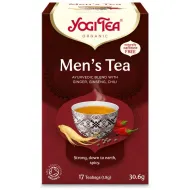 Ceai bio pentru Barbati, 17 pliculete x 1.8g (30.6g) Yogi Tea Ceai bio pentru Barbati, 17 pliculete x 1.8g (30.6g) Yogi Tea