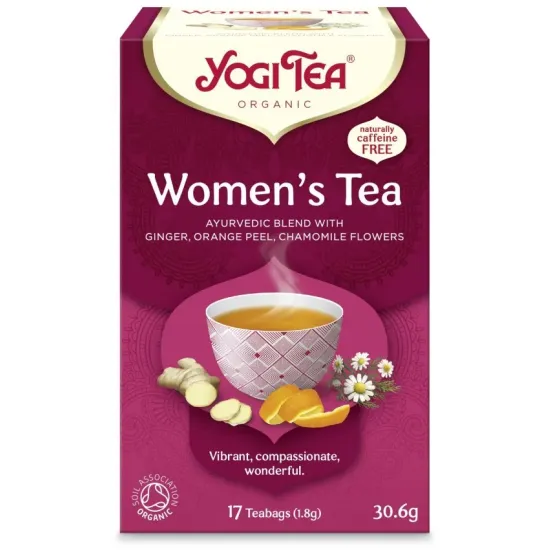 Ceai bio pentru Femei, 17 pliculete 30.6g Yogi Tea